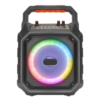 Портативна колонка XPRO Вт USB, AUX, FM, Bluetooth чорна - Фото 3 Портативна колонка XPRO Вт USB, AUX, FM, Bluetooth чорна - изображение 3
