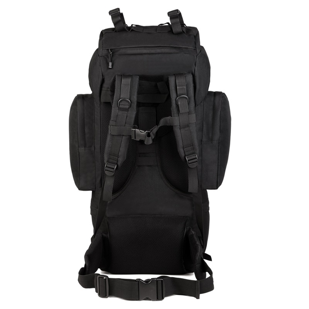 Рюкзак тактичний військовий Protector plus S422 65л із системою Molle black - зображення 2