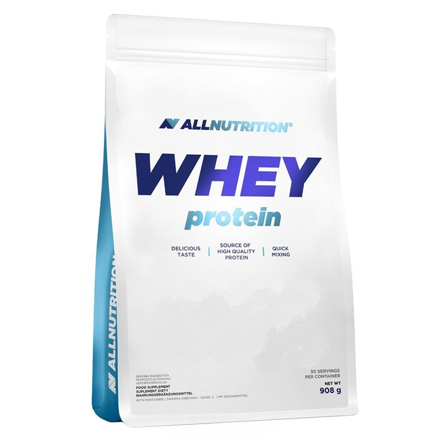 Протеин All Nutrition Whey Protein 908 g /27 servings/ Strawberry ...