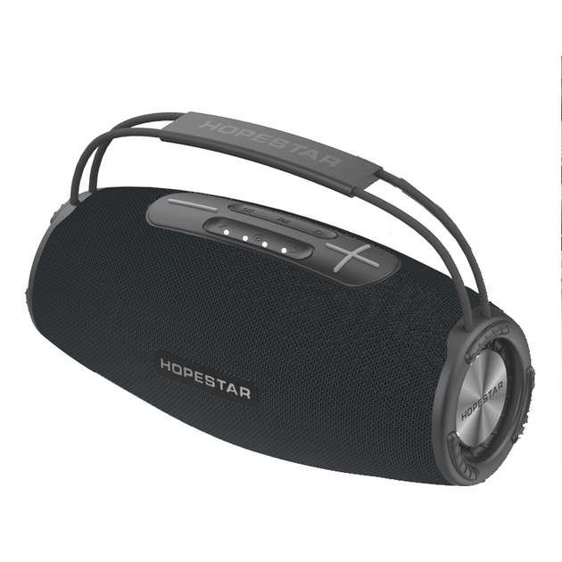 Беспроводная Bluetooth колонка Hopestar H51-H с функцией Powerbank, USB, MicroSD, влагозащита IPX6, TWS 1+1, Black - Фото 6 Беспроводная Bluetooth колонка Hopestar H51-H с функцией Powerbank, USB, MicroSD, влагозащита IPX6, TWS 1+1, Black - изображение 6