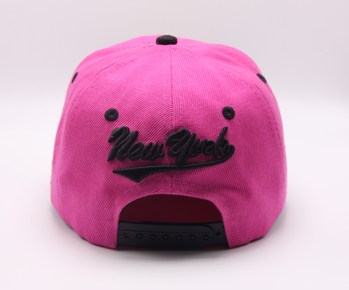 Кепка дитяча M&JJ NY (Snapback) Рожевий-Чорний (4010) - зображення 3