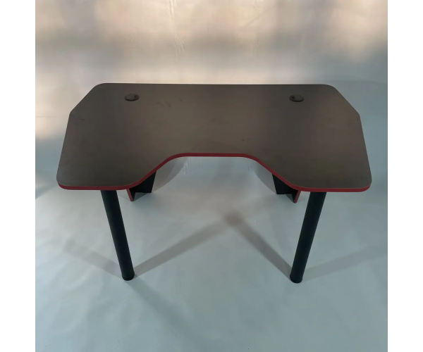Стіл комп'ютерний геймерський ігровий DROM Joystick Black/Red - зображення 5