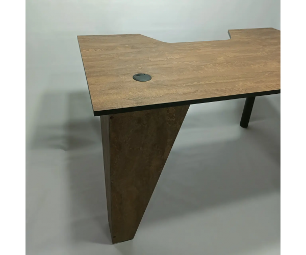 Стіл комп'ютерний геймерський ігровий DROM Square Rusty + Підставка для системного блоку - зображення 6