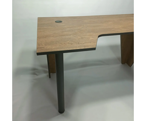 Стіл комп'ютерний геймерський ігровий DROM Square Rusty + Підставка для системного блоку - зображення 3
