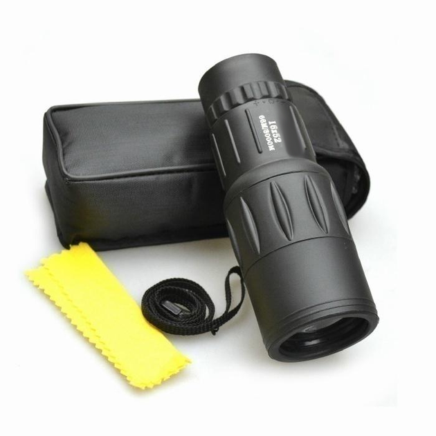 Монокуляр Bushnell 16x52 ZOOM Х 16, туристичний, гумовий - зображення 7