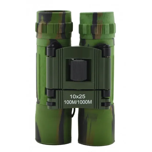 Бинокль Bushnell M100-10x25 компактный, складной, влагозащищенный, противоударный Camouflage - изображение 6