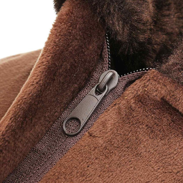 Електрична грілка з масажером для ніг 2в1 E-Warmer Massager Insoles Pad електрогрілка-масажер ступнів, подушка, що відстібається Коричневий - зображення 10