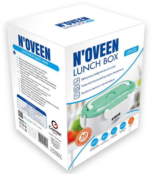Ланч-бокс Noveen LB420 1.6 л Мятный (070844) - Фото 14 Ланч-бокс Noveen LB420 1.6 л Мятный (070844) - изображение 14