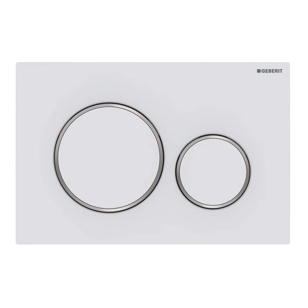 Клавиша смыва Geberit Sigma20 белый матовый 115.882.JT.1 - Фото 1 Клавиша смыва Geberit Sigma20 белый матовый 115.882.JT.1 - изображение 1