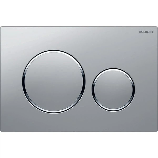 Клавиша смыва Geberit Sigma20 хром матовый 115.882.JQ.1 - Фото 1 Клавиша смыва Geberit Sigma20 хром матовый 115.882.JQ.1 - изображение 1