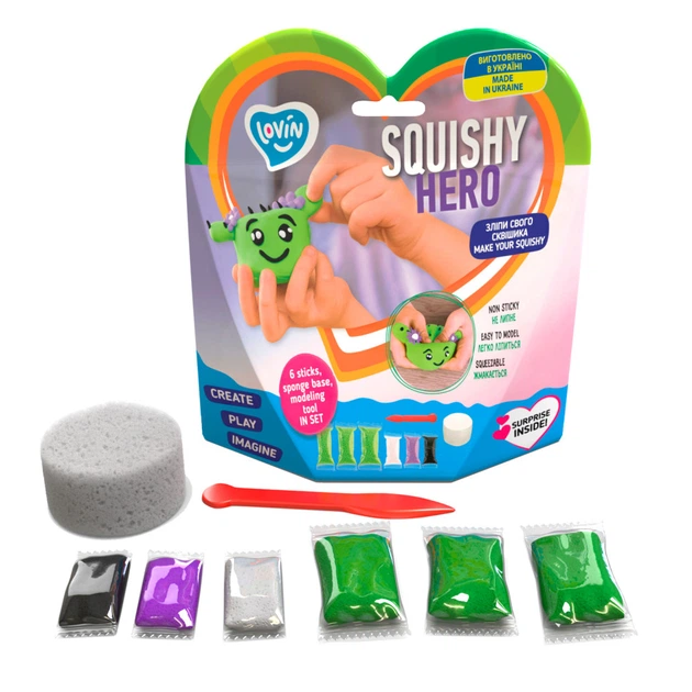 Набір для ліплення з повітряним пластиліном ОКТО Lovin'do Squishy Cactusita 70124 - зображення 3