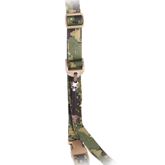 Оружейный ремень двухточечный Emerson Quick Adjust Padded 2 Point Sling зеленый камуфляж 2000000021287 - изображение 2