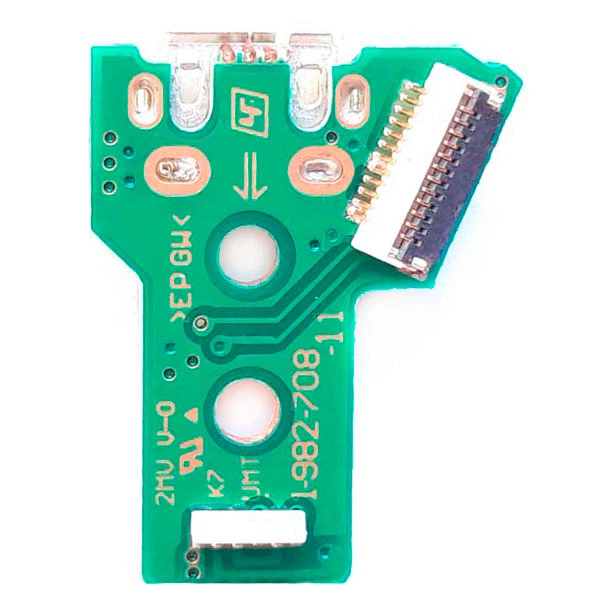 Модуль зарядки Micro USB Honson для Dualshok 4 V2 JDS-055 (12 Pin) - Фото 2 Модуль зарядки Micro USB Honson для Dualshok 4 V2 JDS-055 (12 Pin) - изображение 2