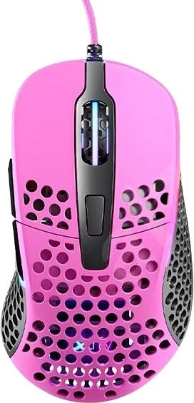Миша Xtrfy M4 RGB USB Pink (XG-M4-RGB-PINK) - зображення 1