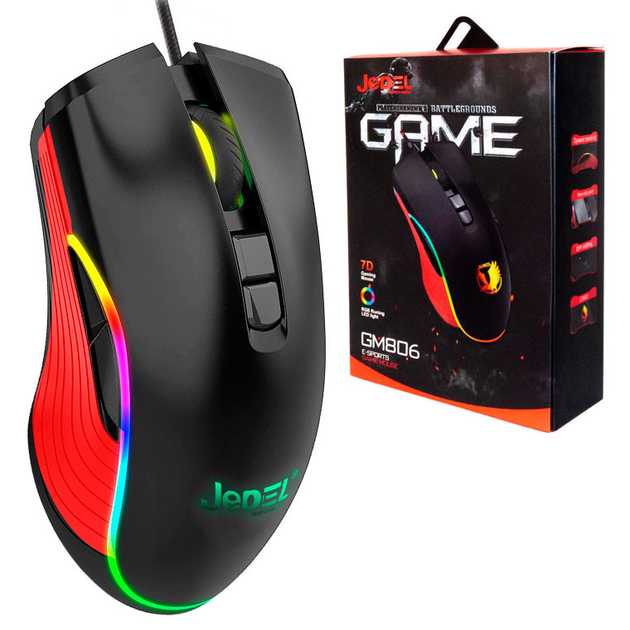 USB Мышь Jedel GM806 игровая с подсветкой – фото, отзывы ...