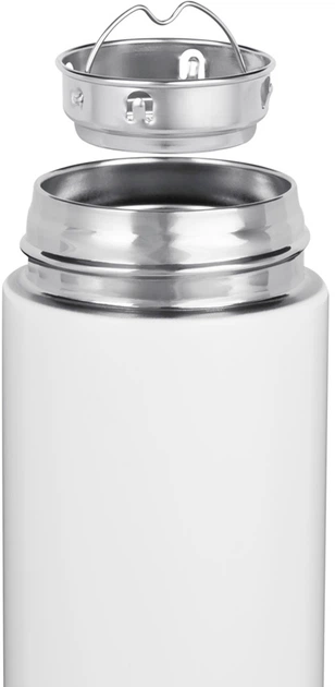 Butelka termiczna Noveen Wyświetlacz LED TB2311 Biały 450 ml (TB2311) - obraz 5