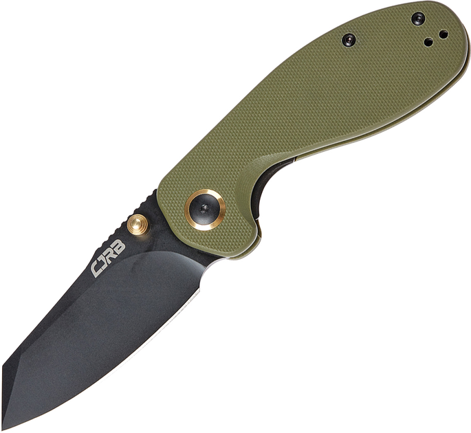 Нож CJRB Knives Maileah L Black Blade AR-RPM9 Steel G10 Green (27980314) - изображение 1