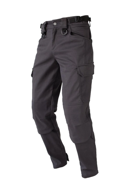 Утеплені тактичні штани на флісі soft shell XL gray fleece - зображення 2