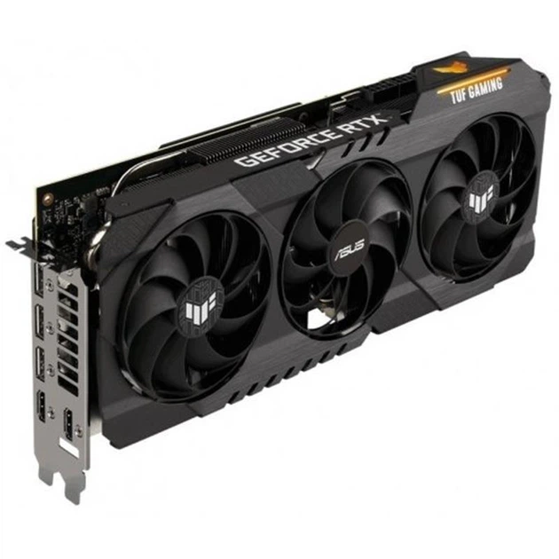 Видеокарта GF RTX 3060 Ti 8GB GDDR6 TUF Gaming OC V2 Asus (TUF-RTX3060TI-O8G-V2-GAMING) (LHR) - изображение 3