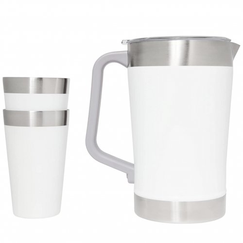 Термокувшин Stanley Stay-Chill Classic Pitcher Set 1,9 л White (10-10390-002) - зображення 2