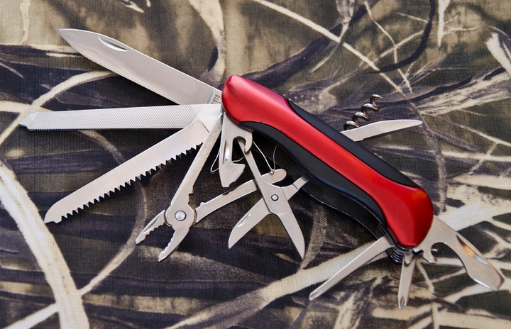 Швейцарский Многофункциональный Нож Traveler 06111-11 - изображение 1