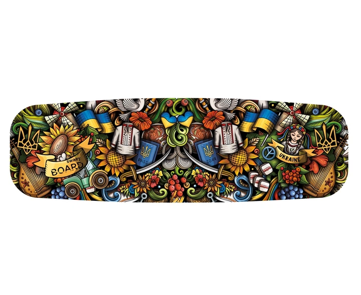 Балансборд SwaeyBoard Grip UA 13 см валик - зображення 2
