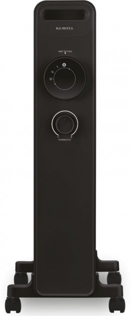 Масляный радиатор KUMTEL KUM-1225S Black - изображение 1