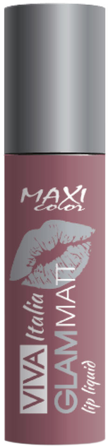 Акція на Рідка матова помада Maxi Color Viva liquid Glam Matt №9 5 г від Rozetka