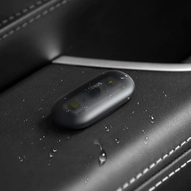Лампа освітлення салону автомобіля 2шт Baseus Capsule Car Interior Lights Чорна (DGXW-01) - зображення 3