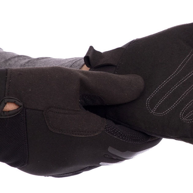 Тактичні рукавички з закритими пальцями BLACKHAWK Розмір M чорні BC-4924 - зображення 2