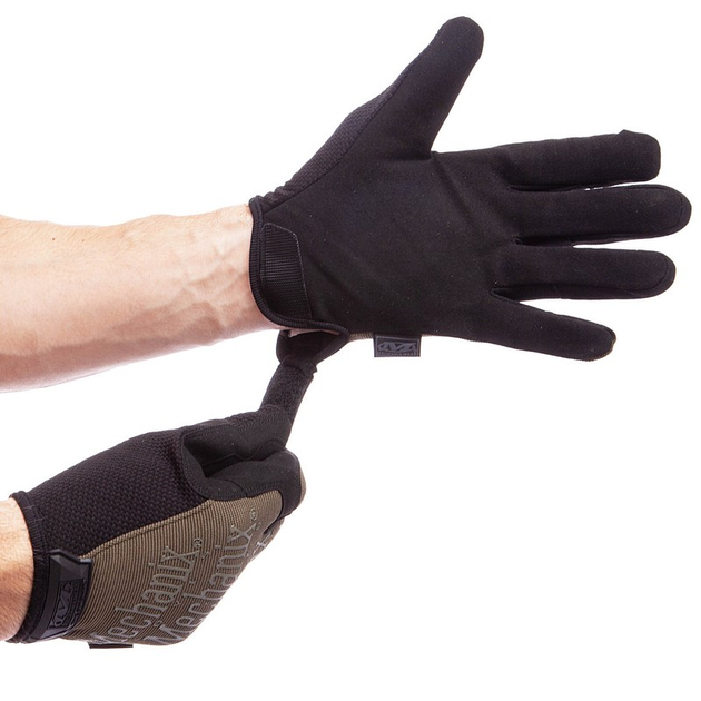Тактичні рукавички з закритими пальцями MECHANIX оливкові Розмір XL BC-5623 - зображення 2