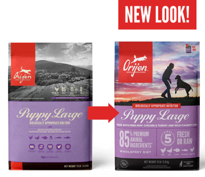 Сухой корм Orijen Puppy Large для щенков крупных пород 11.4 кг (o18112) (64992181123) - изображение 3