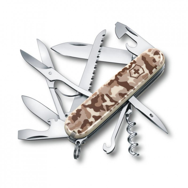 Нож Victorinox Swiss Army Huntsman пустынный камуфляж (1.3713.941) - зображення 1
