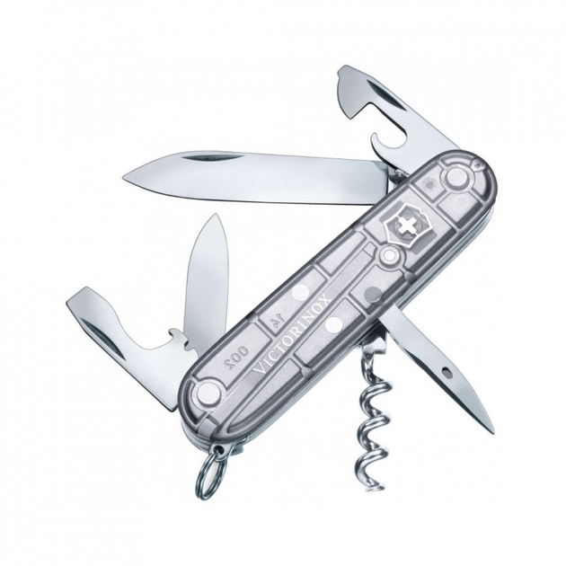 Нож Victorinox Spartan Transparent Silver Blister (1.3603.T7B1) - зображення 1