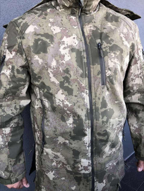 Куртка мужская тактическая Мультикам Combat Турция Софтшел Soft-Shell ВСУ (ЗСУ) L(338078) - изображение 2