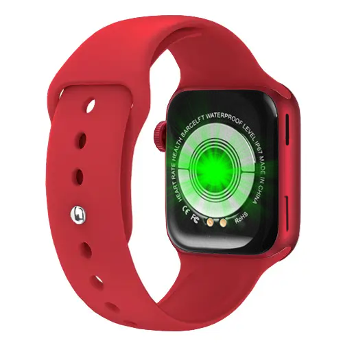 Смарт часы Smart Watch T500-с голосовым вызовом, фитнес функциями, микрофоном, голосовым помощником Siri Red - изображение 3