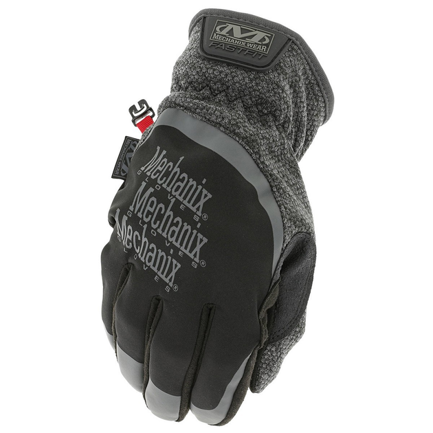 Тактичні Утеплені Рукавички Mechanix Wear ColdWork FastFit, Чорні / Сірі S - зображення 1