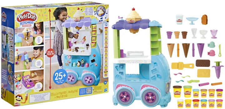 Zestaw kreatywny Hasbro Mega zestaw: maszyna do lodów (F1039) - obraz 2