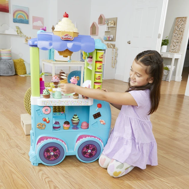 Zestaw kreatywny Hasbro Mega zestaw: maszyna do lodów (F1039) - obraz 7
