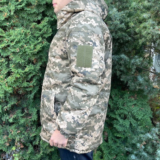 Куртка-бушлат военная мужская тактическая ВСУ (ЗСУ) Пиксель 8729 52 размер - изображение 2