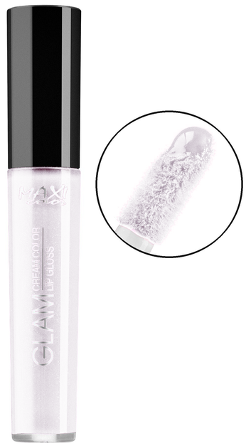 Блеск для губ Maxi Color Glam Cream Color тон 01 Жемчужина 8 мл (4823097100394) - Фото 1 Блеск для губ Maxi Color Glam Cream Color тон 01 Жемчужина 8 мл (4823097100394) - изображение 1