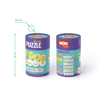 Пазл та гра Mon puzzle Кольорові розваги - изображение 3