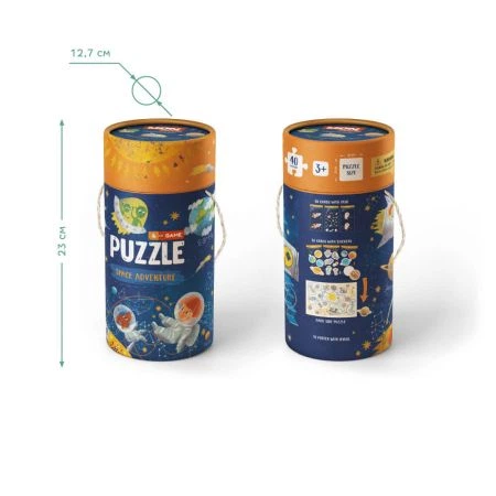 Пазл та гра Mon puzzle Космічна пригода - изображение 3