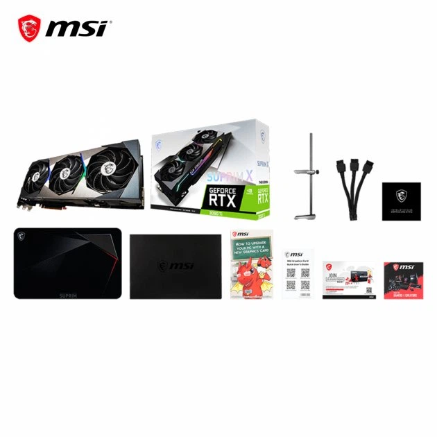 Видеокарта MSI GeForce RTX 3090 Ti SUPRIM X 24G – фото, отзывы