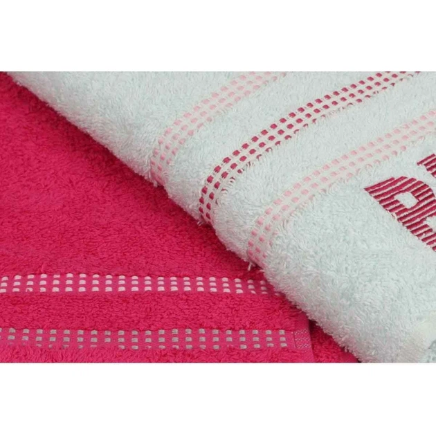 Набір рушників Beverly Hills Polo Club 355BHP1453 Botanik Fuchsia, Mint 70*140 (svt-2000022228916) - зображення 4