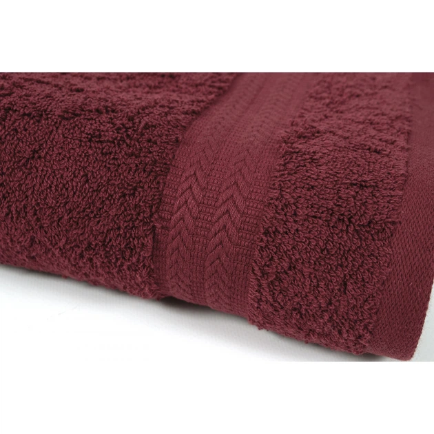 Рушник Karaca Home - Charm Exclusive bordo бордовий 50*90 (svt-2000022284714) - зображення 2