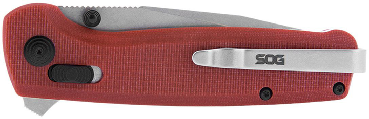 Нож складной SOG Terminus XR G10 Crimson box (SOG TM1023-BX) - изображение 2