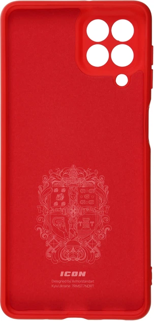 Чохол для смартфона Samsung Galaxy M53 (M536) ArmorStandart Icon Case Red Camera cover (ARM61806) - зображення 2