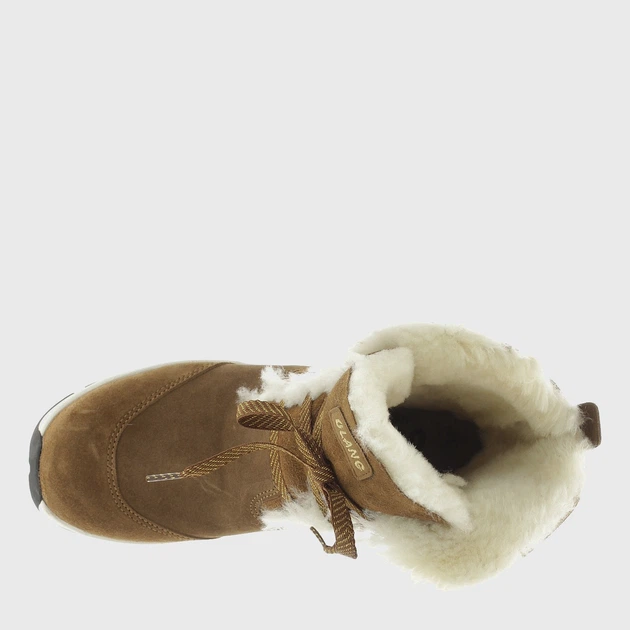 Zimowe trzewiki damskie zamszowe Olang Lapo 85 38 24.7 cm Brązowe (8026556590156) - obraz 4