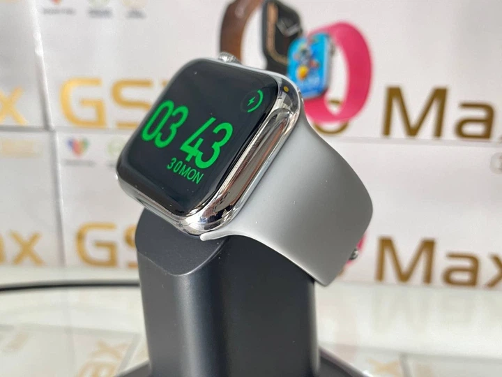 Смарт часы Smart Watch GS7 Pro Max 45mm Aluminium 7 серия Silver Glossy - Фото 1 Смарт часы Smart Watch GS7 Pro Max 45mm Aluminium 7 серия Silver Glossy - изображение 1